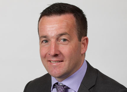 Damien Power, Sales Manager for Ireland